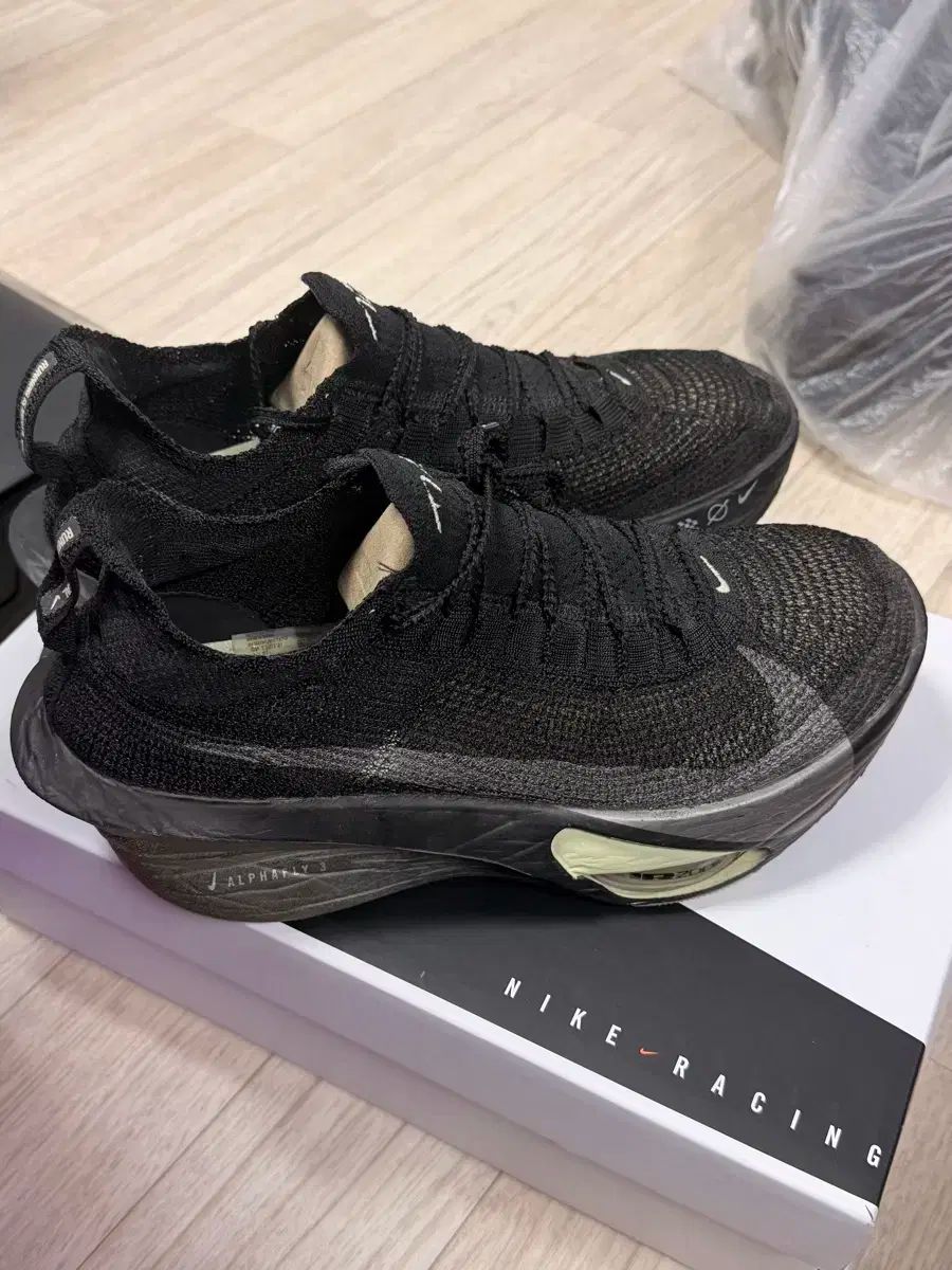 ナイキ アルファフライ 3 ブラック ランニングシューズ