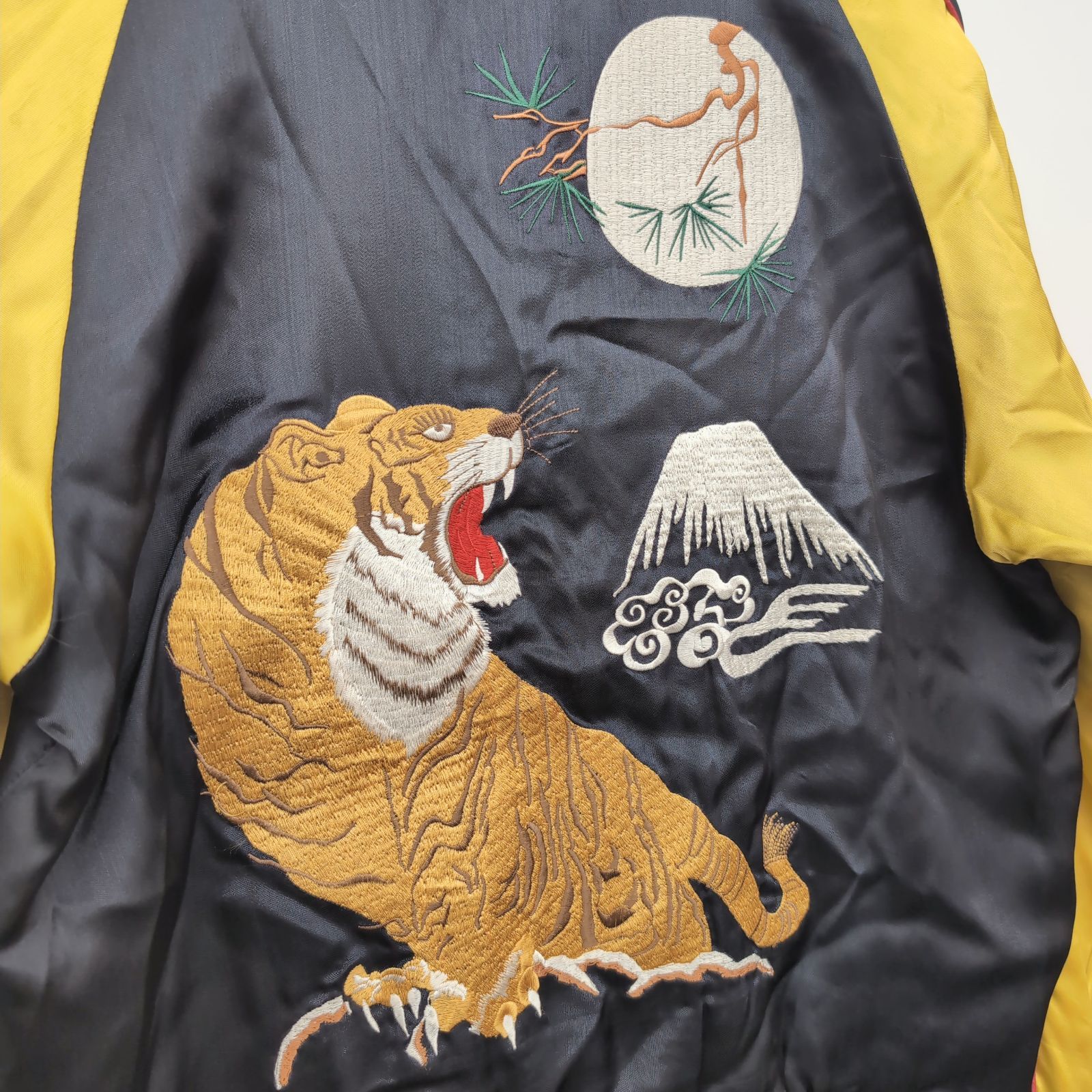 JACKET|虎|ﾘﾊﾞｰｼﾌﾞﾙｽｶｼﾞｬﾝ|BLACK|ﾌﾞﾗｯｸ|坊屋春道