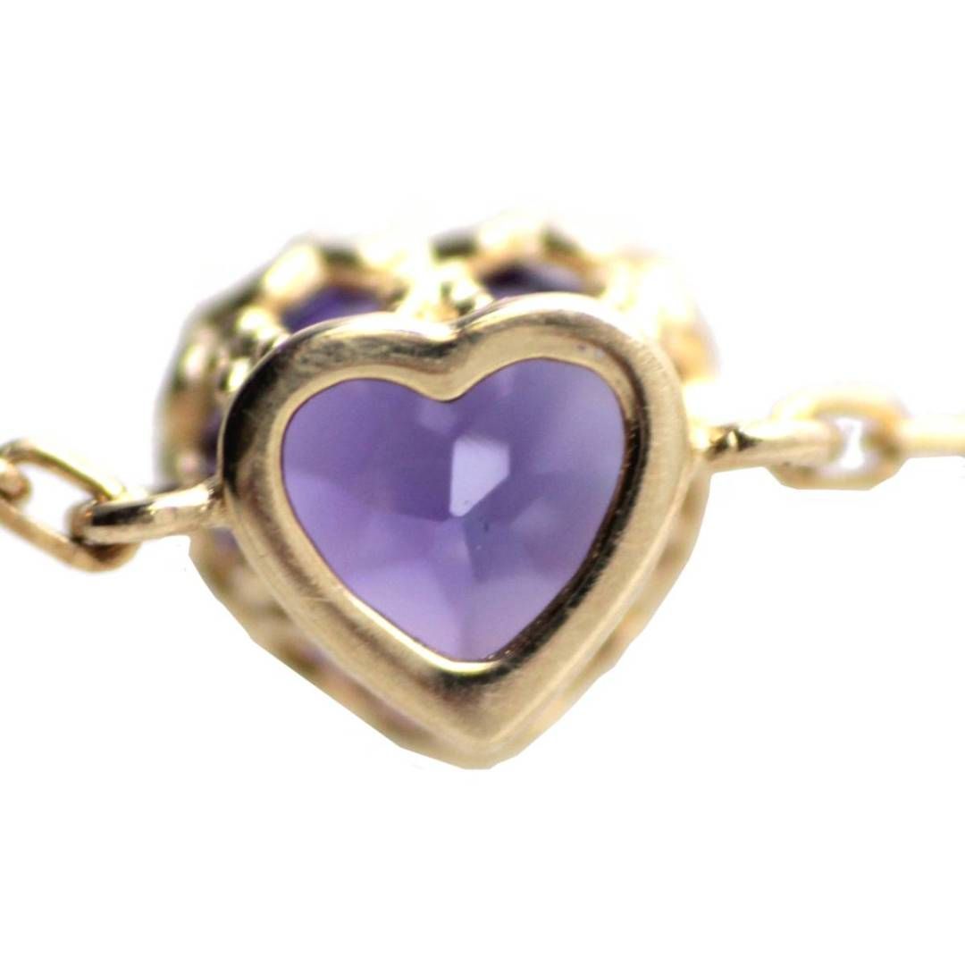 ツツミK10ハートブレスレット ジュエリーtsutsumi K10ハートブレスレット ピンクゴールド