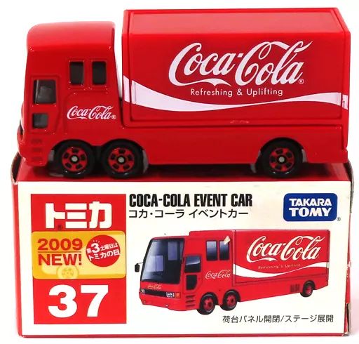 中古】ミニカー コカ・コーラ イベントカー(レッド/赤箱