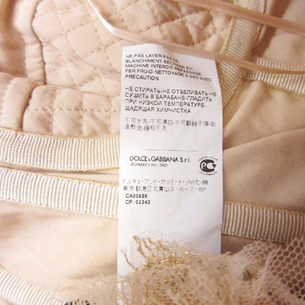 ドルチェアンドガッバーナ レース