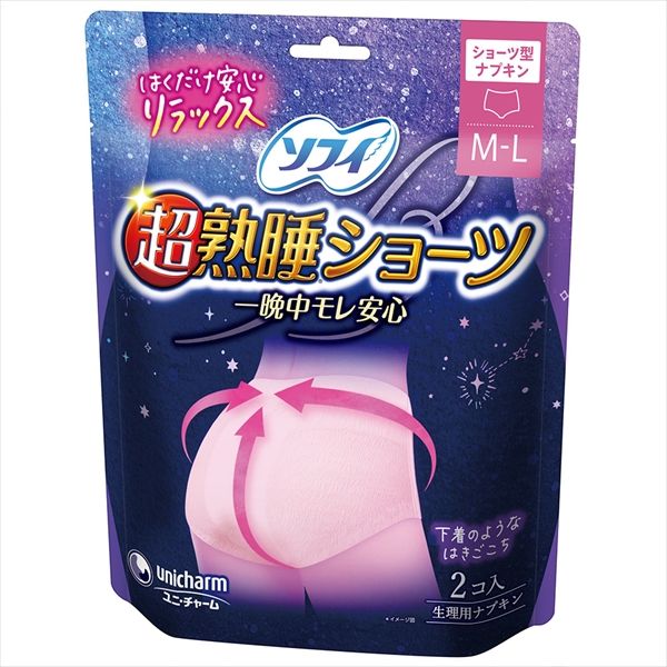 まとめ買い-36点セット ソフィ超熟睡ショーツ ＭＬ ユニ チャーム 生理用品