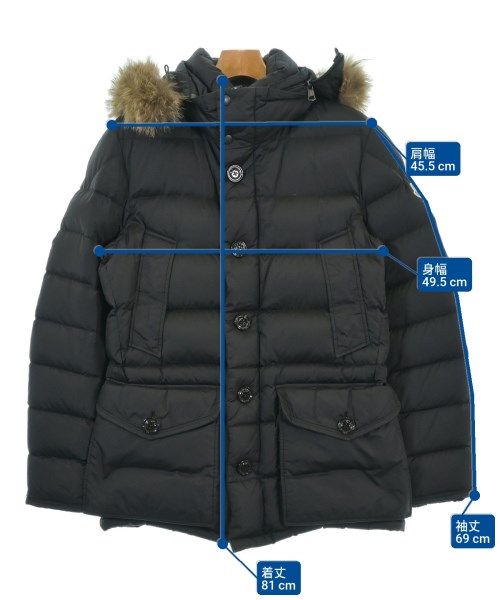 MONCLER AMARANTEダウンベスト　 NAVY MONCLER ダウンジャケット/ダウンベスト レディース 【古着