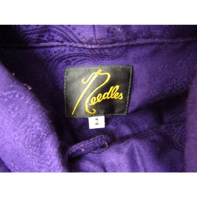 needles ニードルス 長袖シャツ ボタン IN161 SIZE:2★FL1178 needles ニードルス 長袖シャツ ボタン IN161 SIZE:2☆FL1178