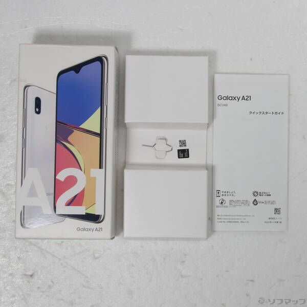 Galaxy - 新品 Galaxy A21 SIMフリー SCV49 楽天市場】SIMフリー Galaxy A21 シンプル SCV49 ブラック64GB
