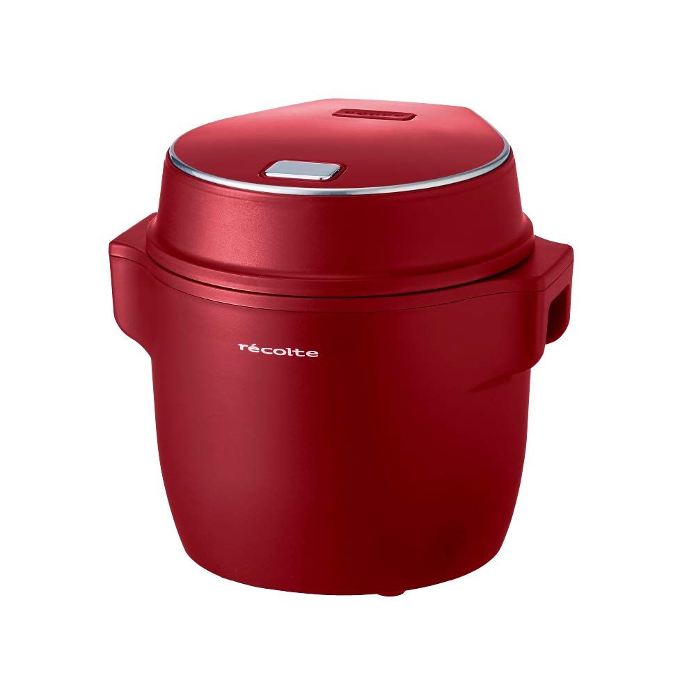 レコルト コンパクト ライスクッカー RCR-1 Compact Rice Cooker レッド