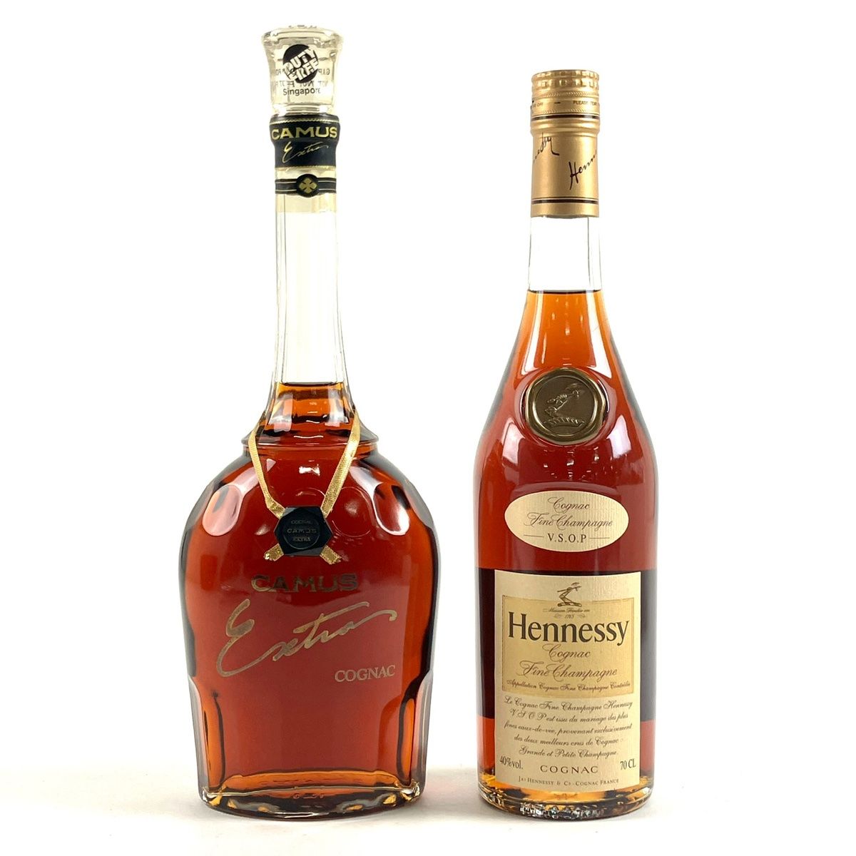 2本セット ヘネシーVSOP ブランデーコニャック/カミュVSOP 700ml 2本
