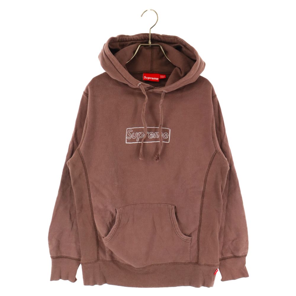 SUPREME (シュプリーム) 11AW KAWS Chalk Logo Hooded Sweatshirt