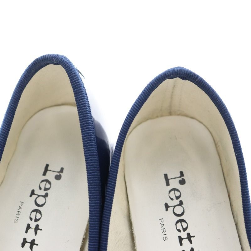 レペット Repetto パテントバレエシューズ パンプス ラウンドトゥ