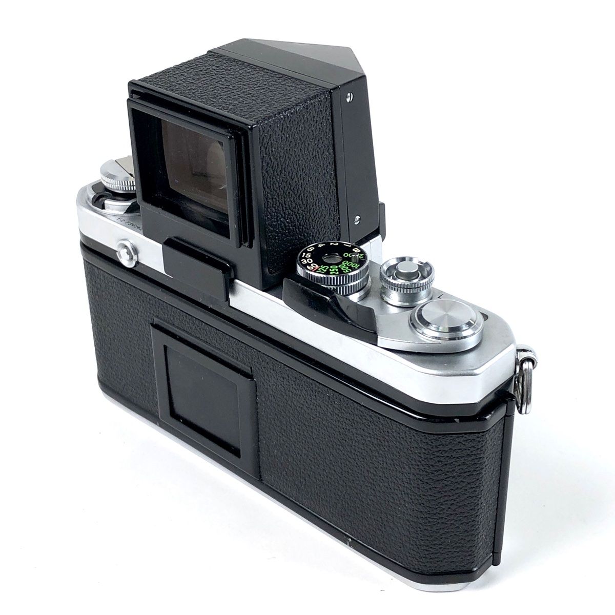 ニコン Nikon F2 シルバー ボディ DA-1 アクションファインダー付 フィルム マニュアルフォーカス 一眼レフカメラ 【中古】