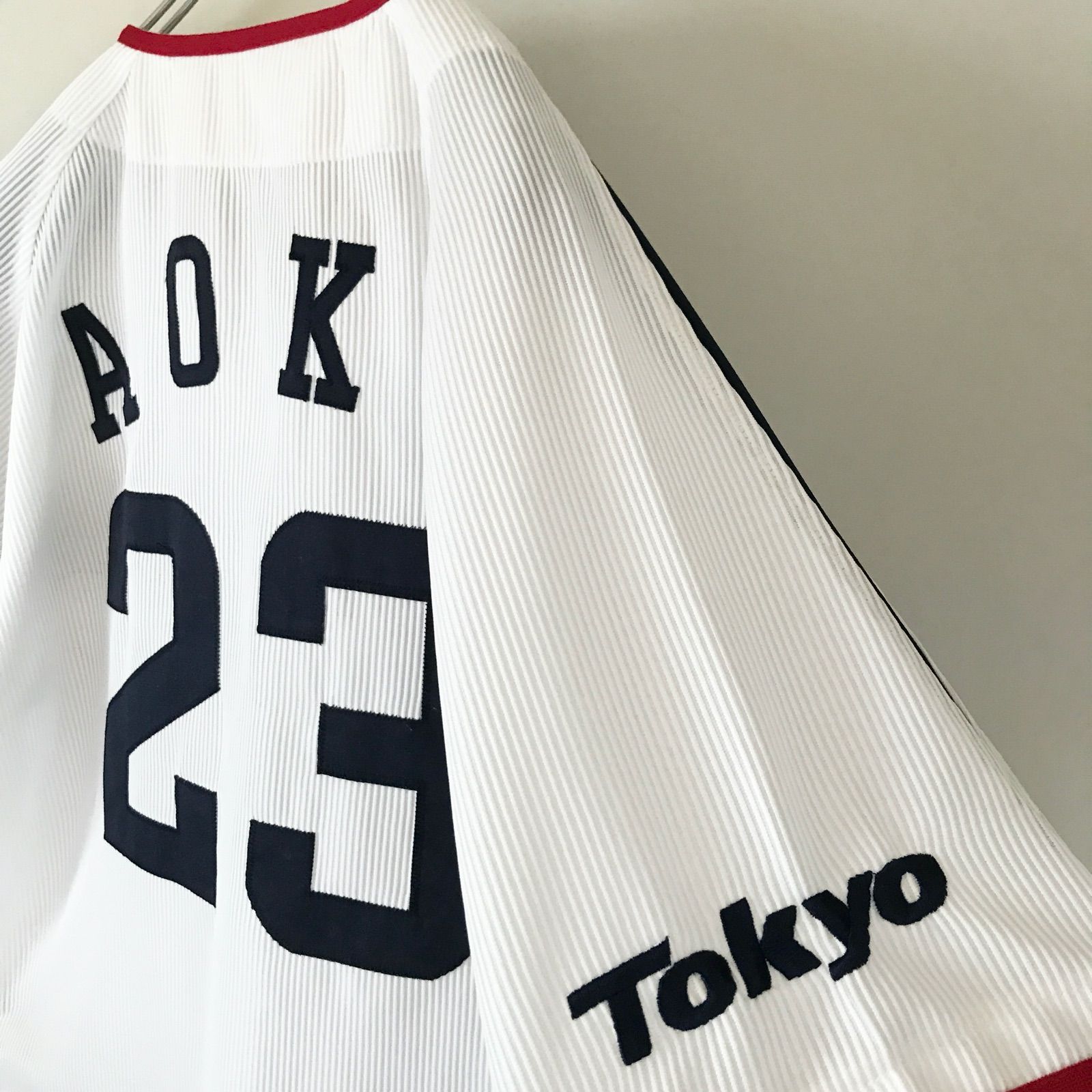 【当時物】ヤクルト　スワローズ　古田　ビームス　ホーム　ユニフォーム　フリー 当時物】ヤクルト スワローズ 古田 ビームス ホーム ユニフォーム