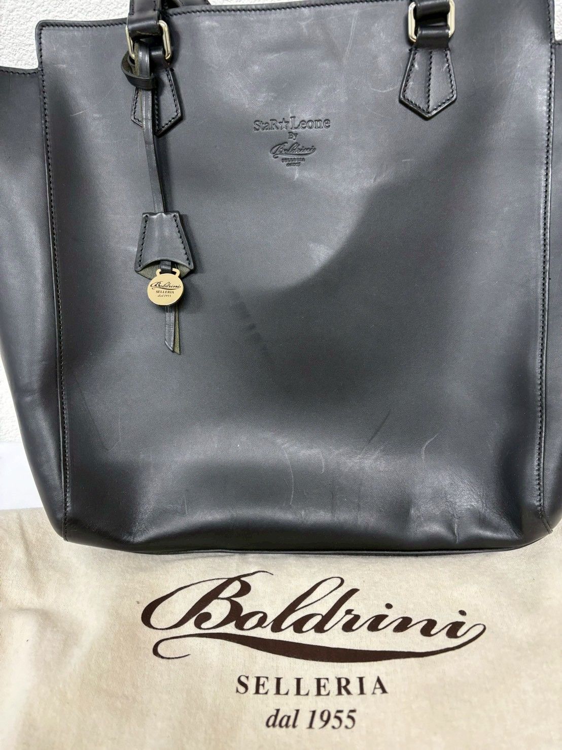 希少 Star Leone × Boldrini SELLERIA トートバッグ ブラック 