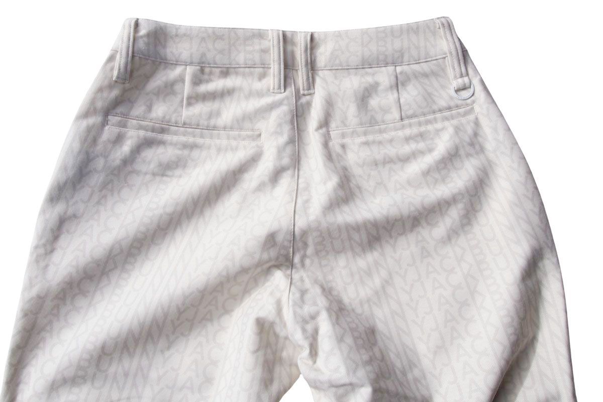 ｜ジャックバニー｜JACK BUNNY｜防風ツイルロングパンツ｜レディースゴルフウェア｜2｜ホワイト