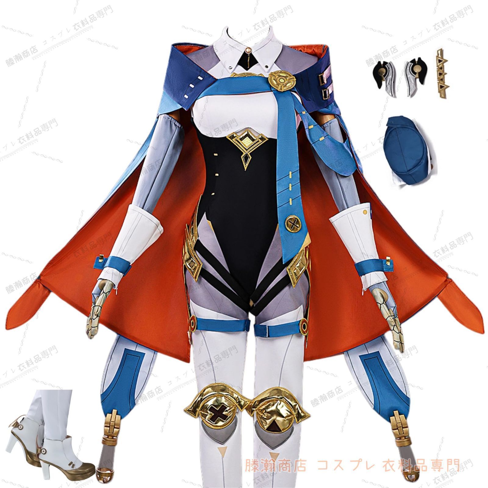 原神 イネファ コスプレ衣装 靴付き cosplay げんしん ゲーム イベンド  