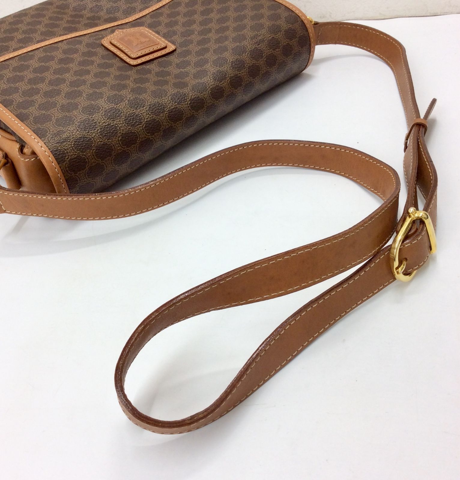 美品】CELINE セリーヌ ヴィンテージ マカダム柄 ショルダー