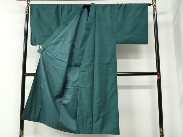 平和屋着物○男性 黒紋付・羽織セット 正絹 逸品 AABA5046np 平和屋