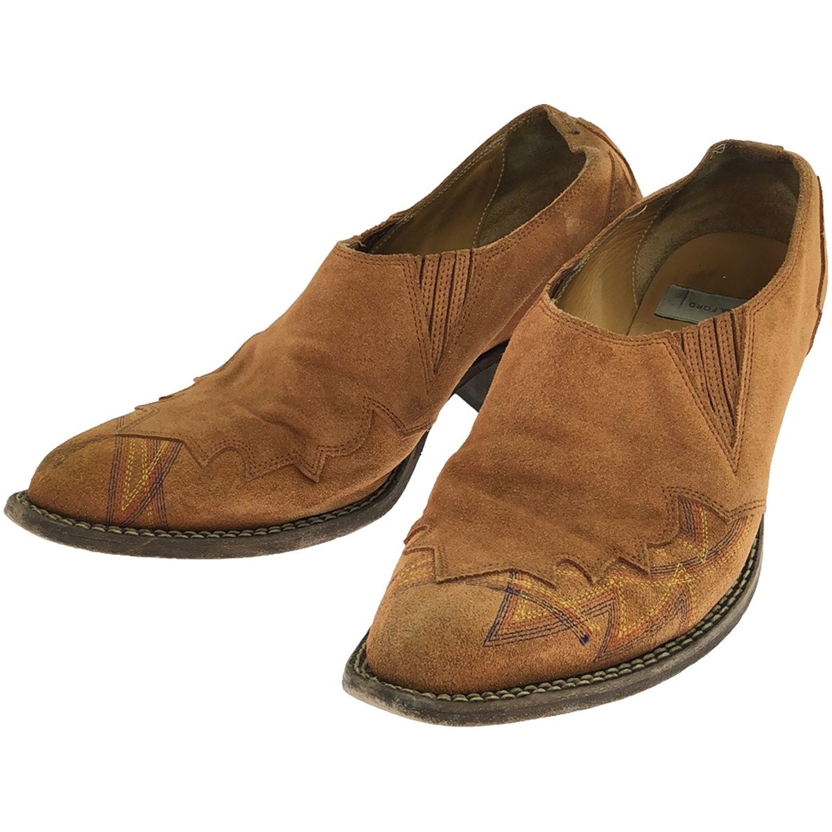 BED J.W. FORD ベッドフォード Westen shoes ウエスタンスエードレザー 