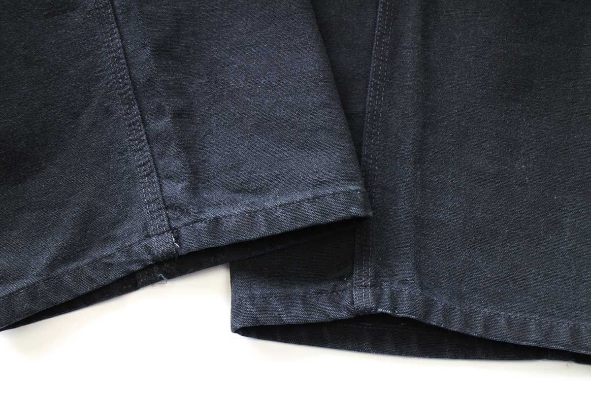 carhartt カーハート ダブルニー オーバーオール ブラック W42L30 中古・古着通販】CarHartt (カーハート) ダブルニー