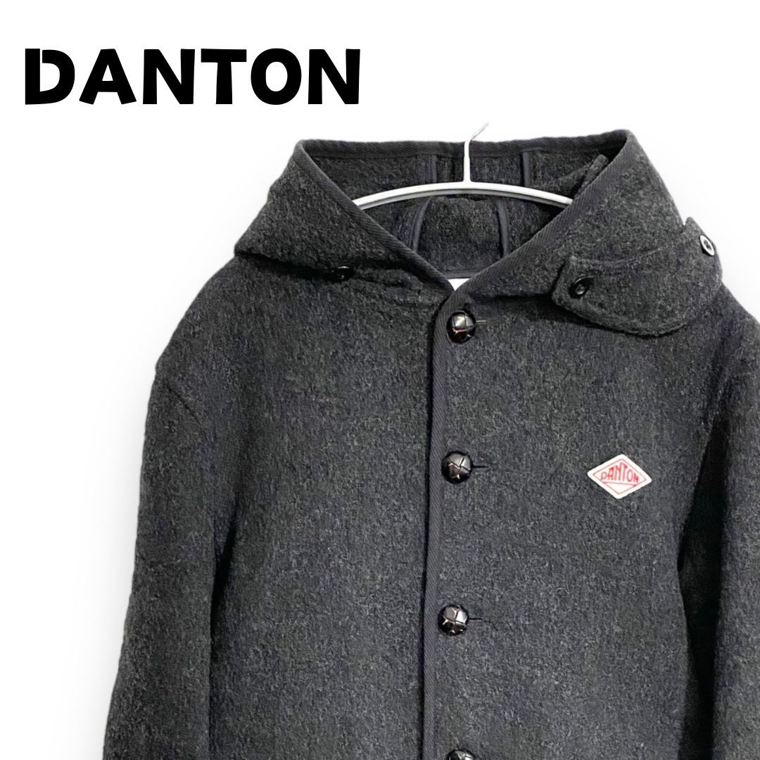 グレー ダントンコート DANTON ダントン Vネックジャケット