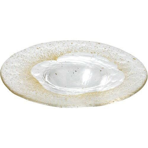 3営業日で発送 東洋佐々木ガラス オービット リム付ボール176 金箔付き ガラス 皿 ガラス プレート 35903 46158G 入数 3