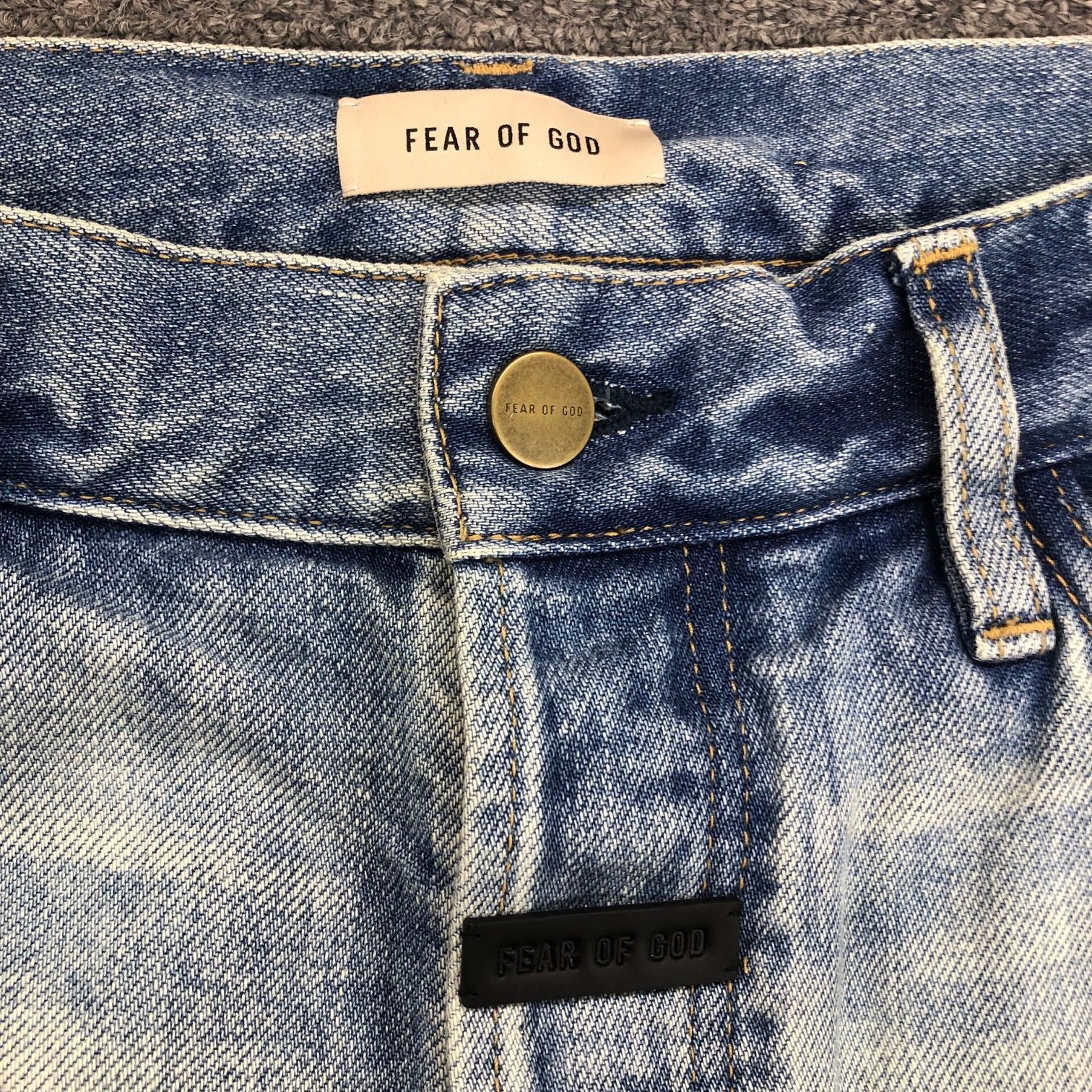 参考上代154000円 未使用品 FEAR OF GOD 24AW STRAIGHT 5 POCKET