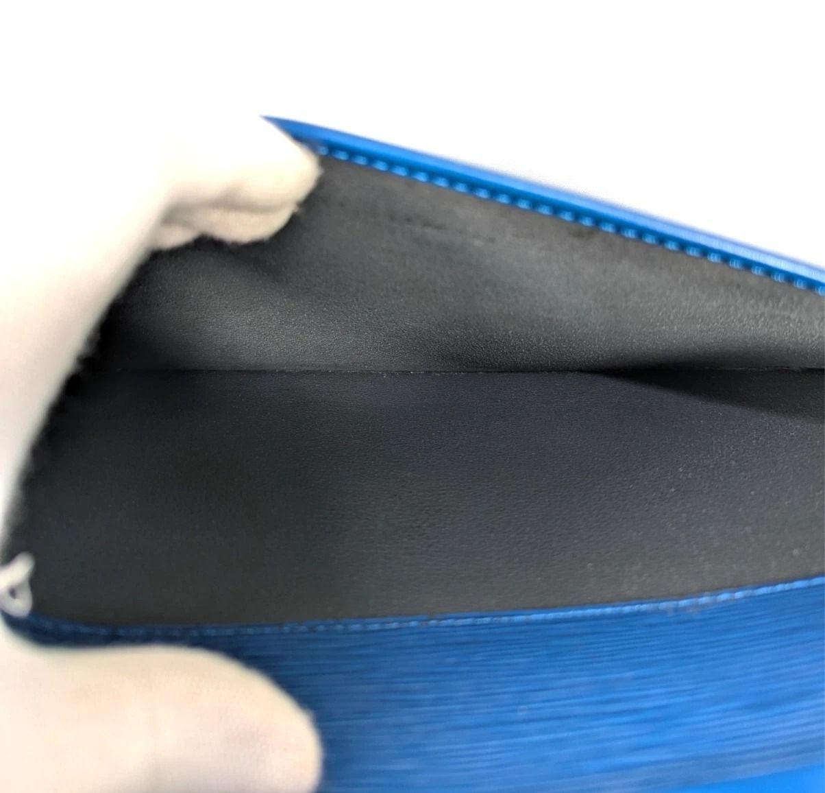本物】ルイ ヴィトン エピ リヴィエラ M48185 ブルー LOUIS VUITTON 