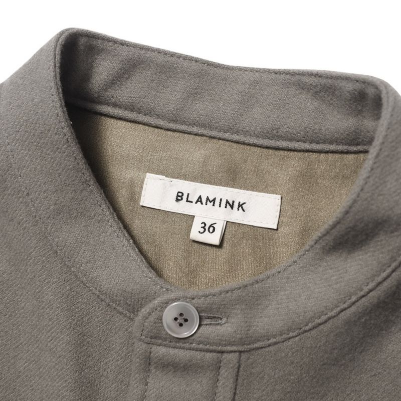 □美品□BLAMINK ブラミンク ワンピース サイズ36 ウールフラノ