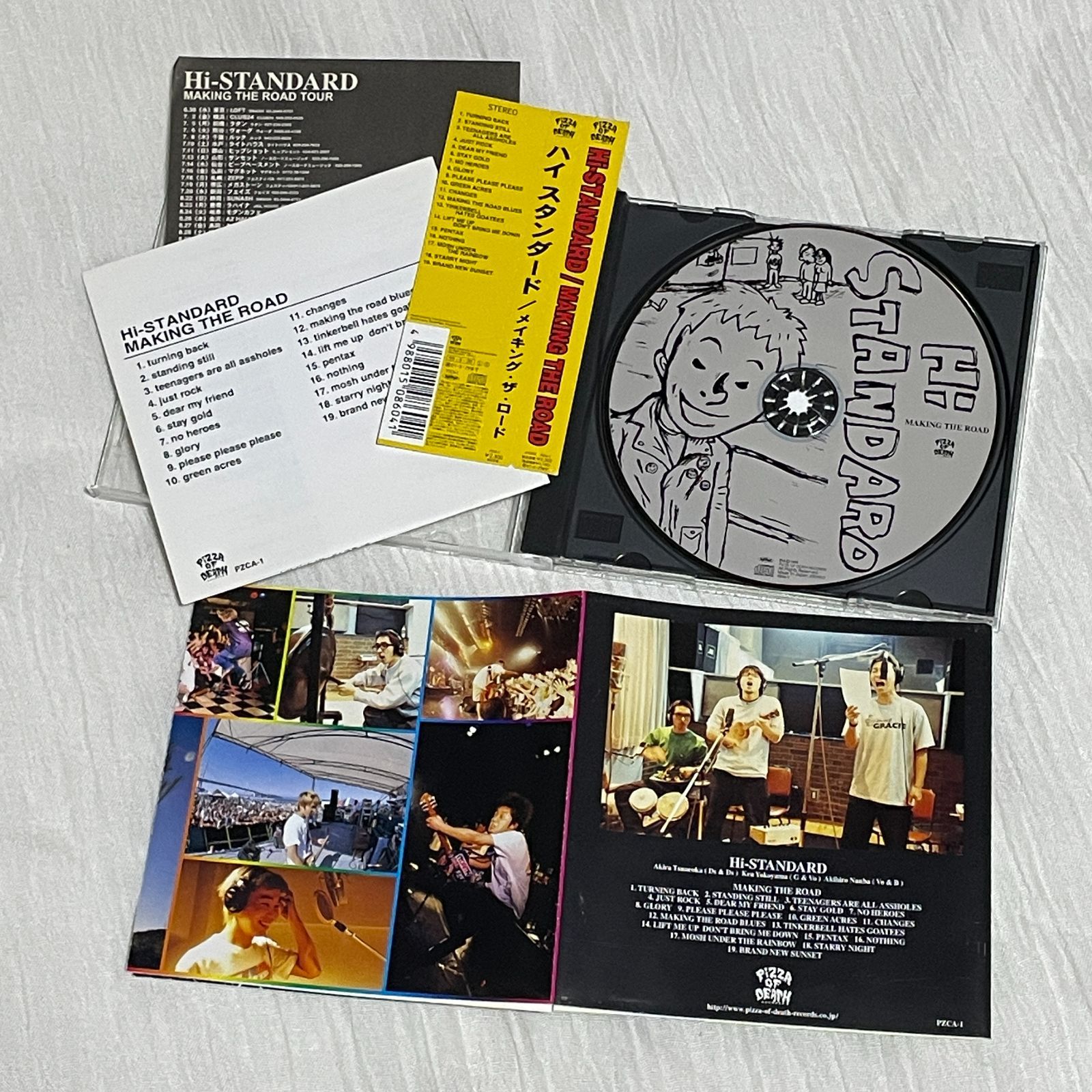Hi-STANDARD｜MAKING THE ROAD（メイキング・ザ・ロード）｜中古CD：帯