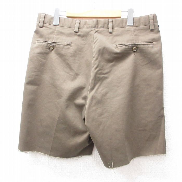 W35/古着 ドッカーズ ショート パンツ ショーツ メンズ 茶系 ブラウン 25jul17 中古 ボトムス 短パン ショーパン ハーフ