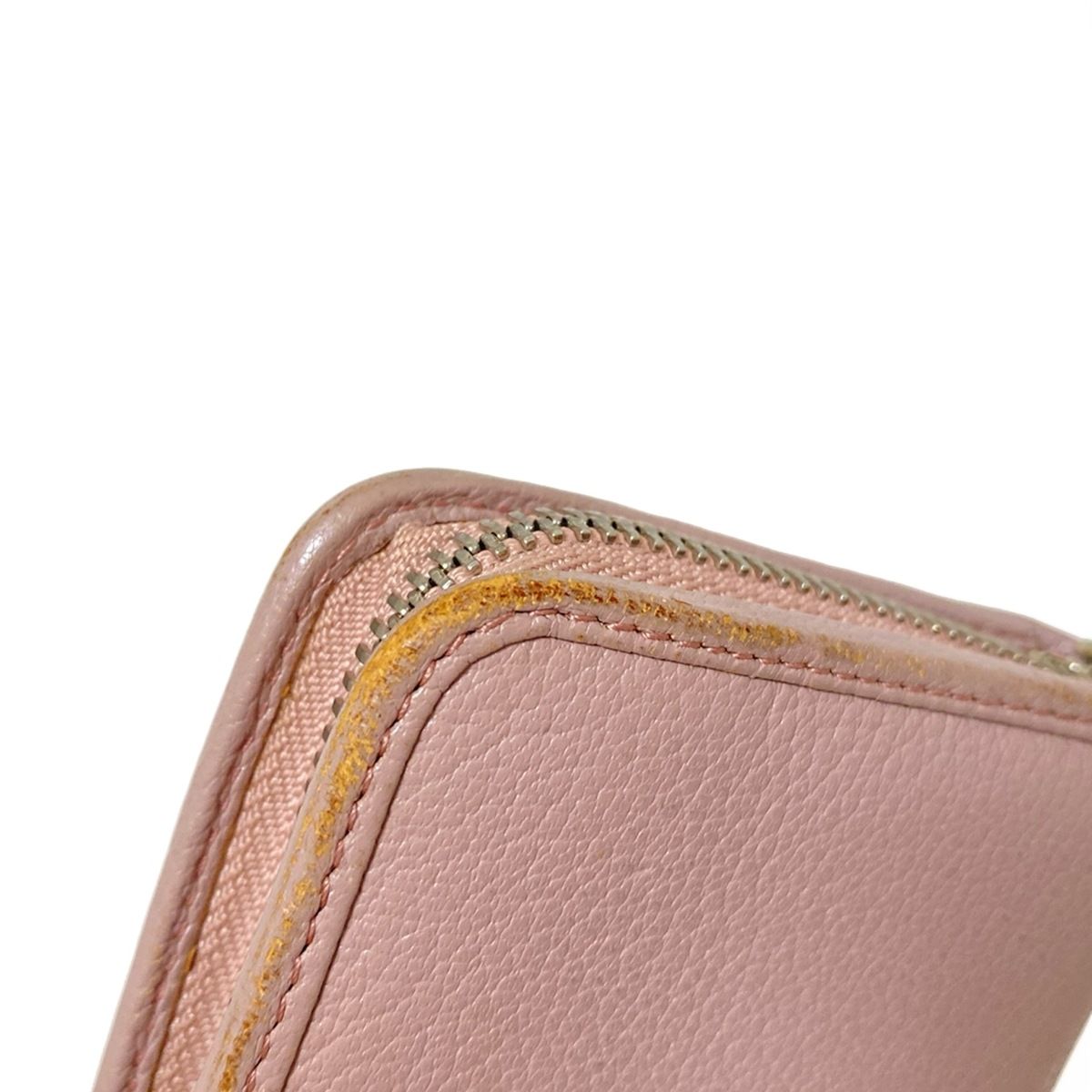 ⭐️希少良品⭐️LOEWE ロエベ 長財布 ベージュ 南京錠 ラウンドファスナー LOEWE(ロエベ) 長財布 - ライトピンク ラウンドファスナー