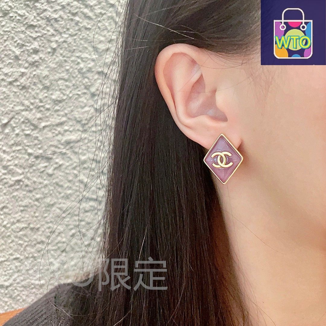 今日WTO】Chanel ヴィンテージ ダブル C ピアス 送料無料！在庫