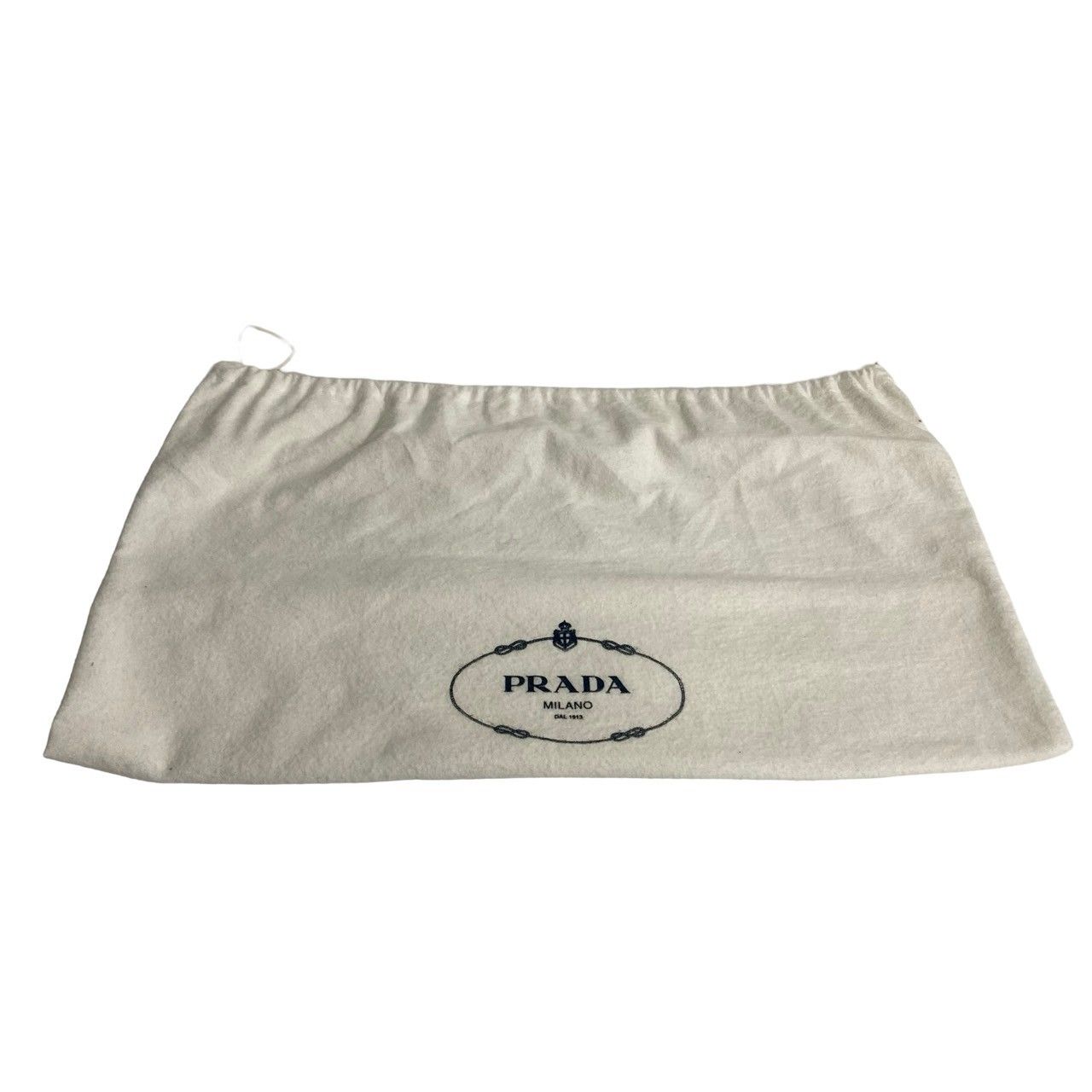 ほぼ未使用 袋付 PRADA プラダ 三角ロゴ 金具 サフィアーノ