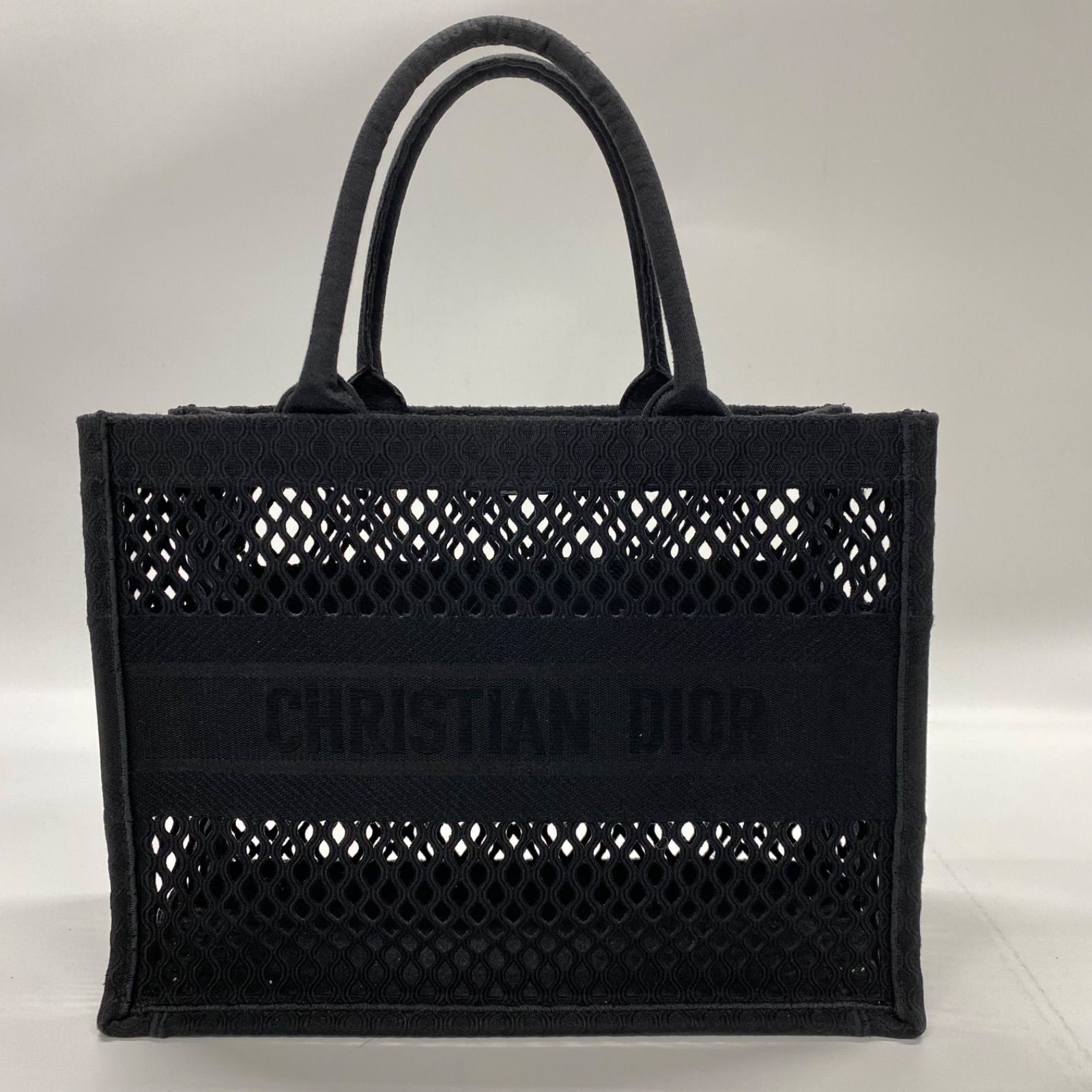 Christian Dior】クリスチャンディオール メッシュ ブックトート