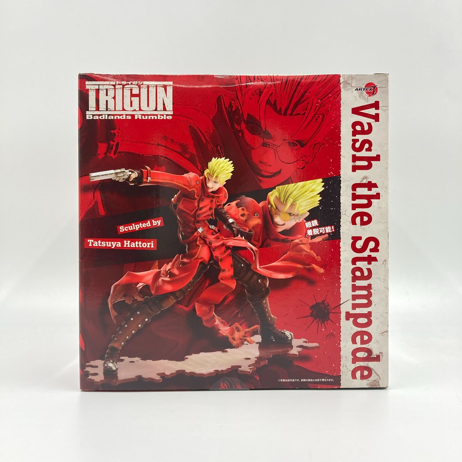 劇場版トライガン ヴァッシュ・ザ・スタンピード リニューアルパッケージver. ARTFX J ヴァッシュ・ザ・スタンピード リニューアルパッケージ