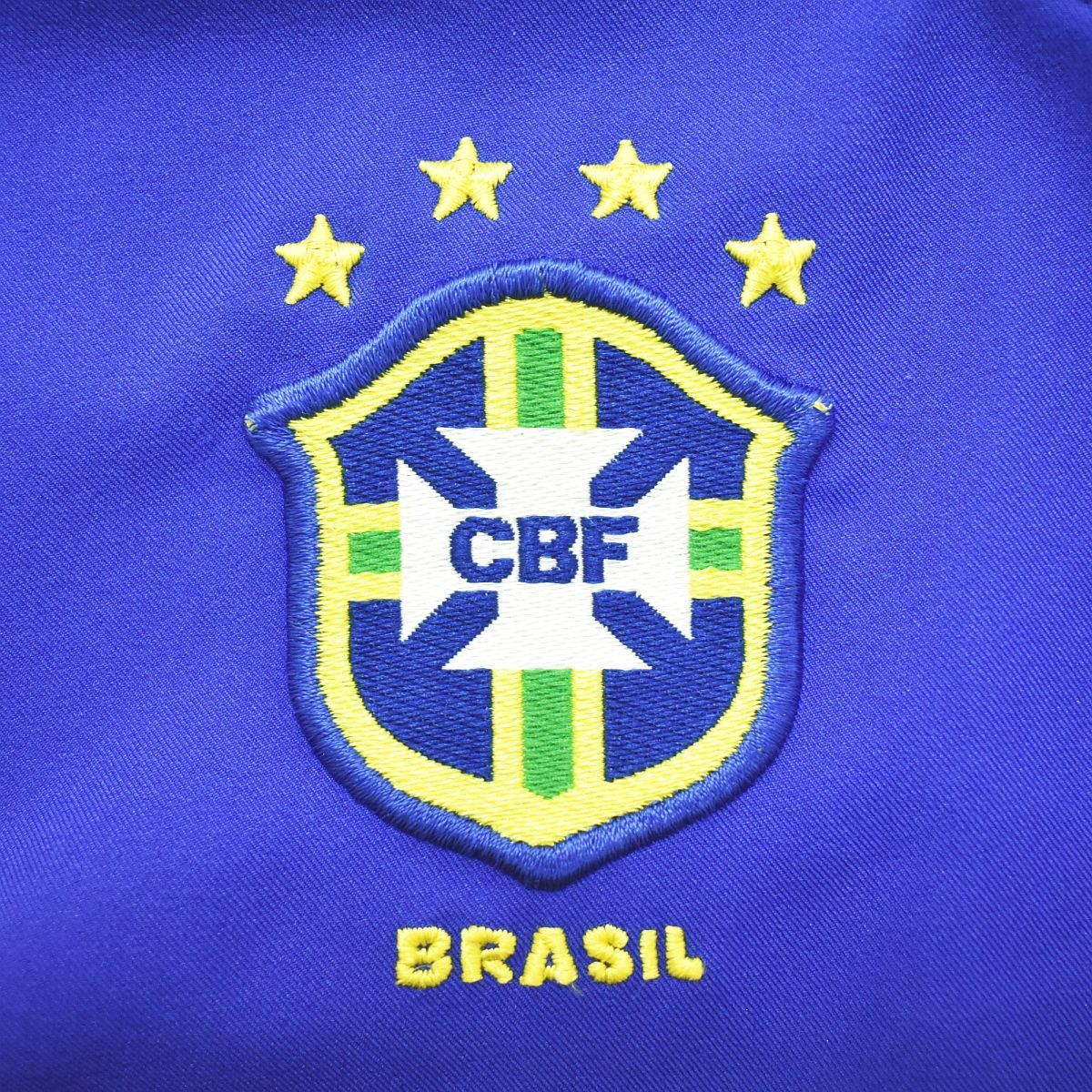 2002日韓W杯・ブラジル代表ノースリーブ ブルー 新品・未使用 2002日韓W杯・ブラジル代表ノースリーブ ブルー 新品・未使用 ウェア
