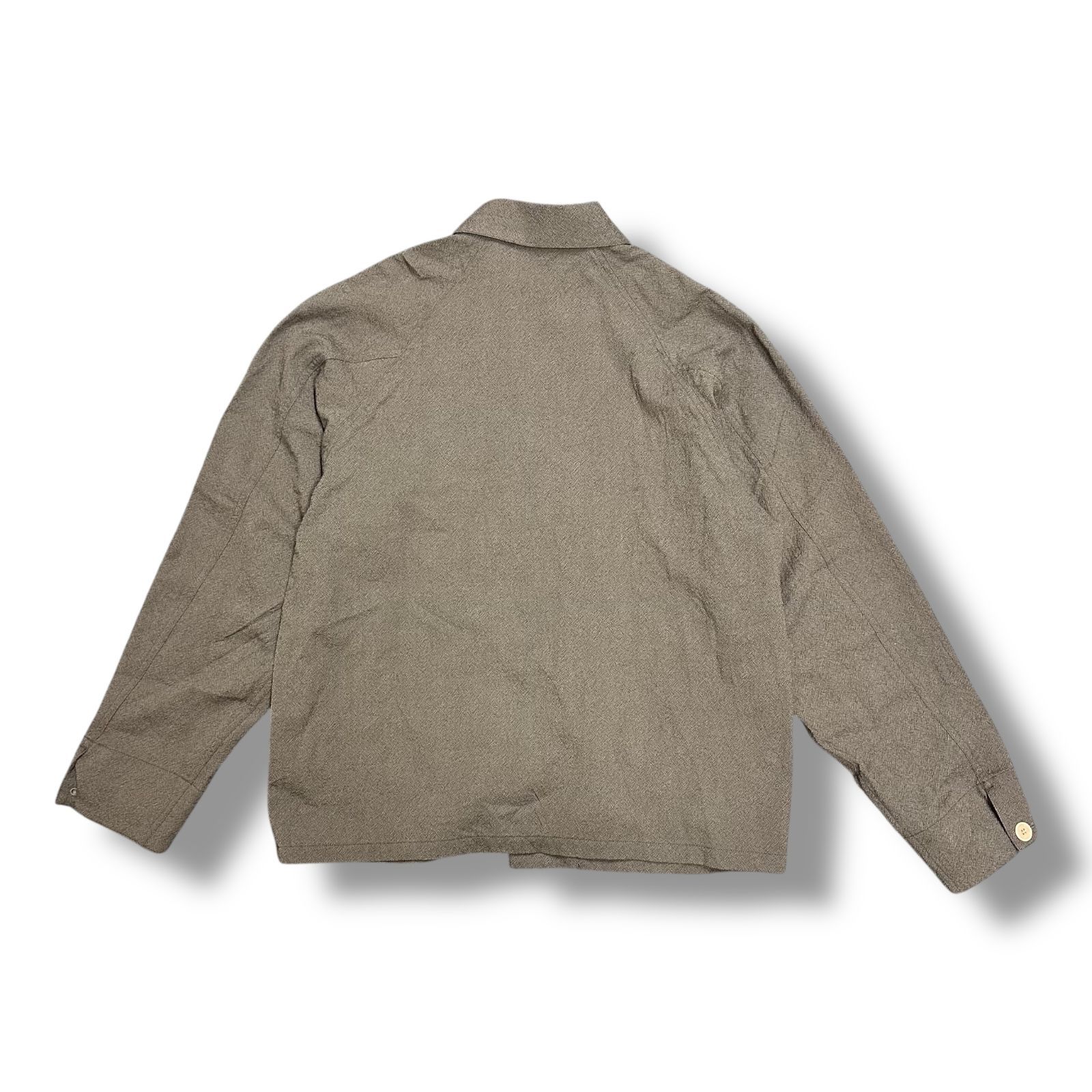 FRKM SCD 23ss ジャケットcommondivisor似 参考上代53900円 Simply Complicated 25SS UNEVEN WOOL OVER