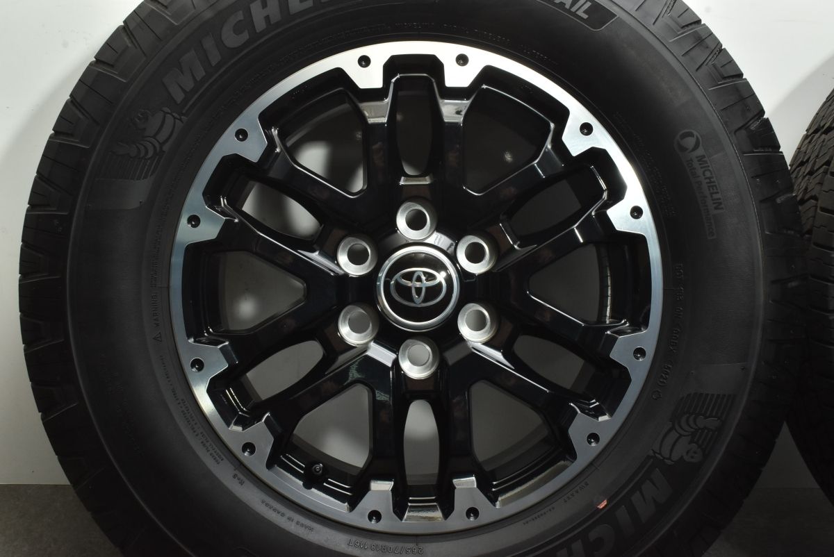 バリ山 255/70/18 トヨタタンドラー純正タイヤ