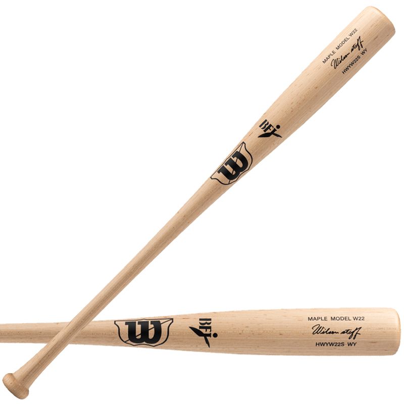 ウィルソン WILSON 硬式木製バット ウイルソンスタッフ W22S型 HWYW22S くり抜きあり 野球 硬式 バット BFJ 25SS WBW2004010