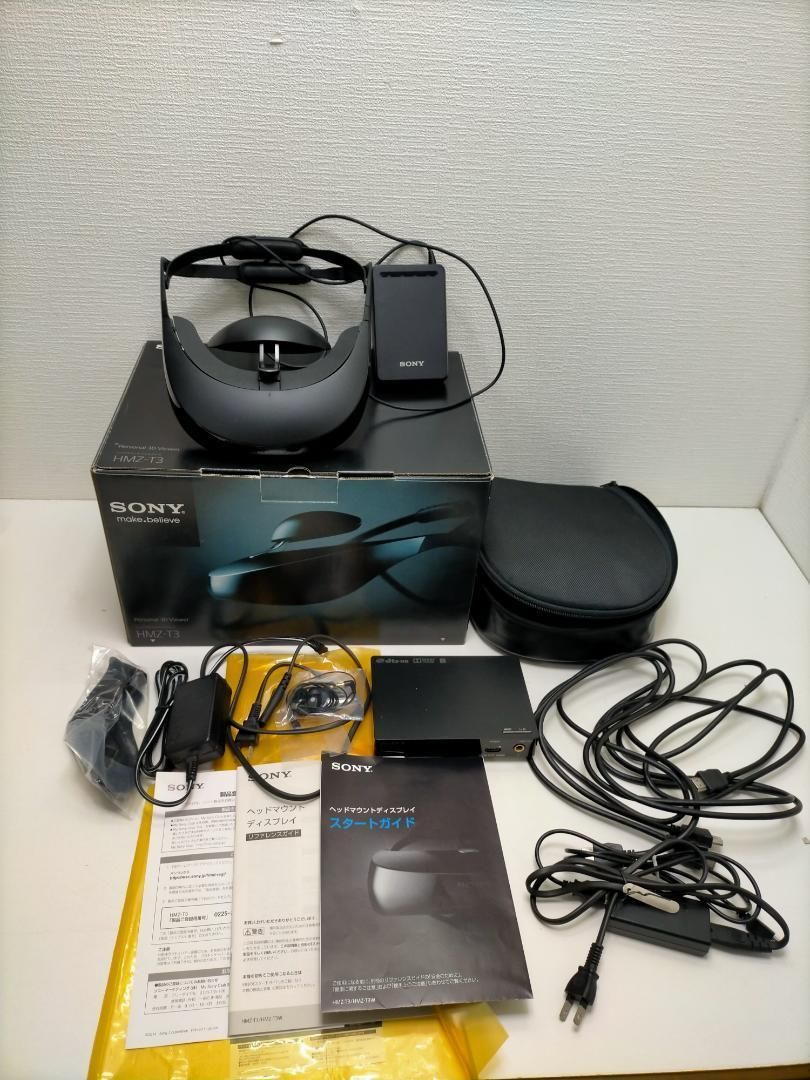 SONY ヘッドマウントディスプレイ 3D HMZ-T3 箱無し未使用品 【公式通販】