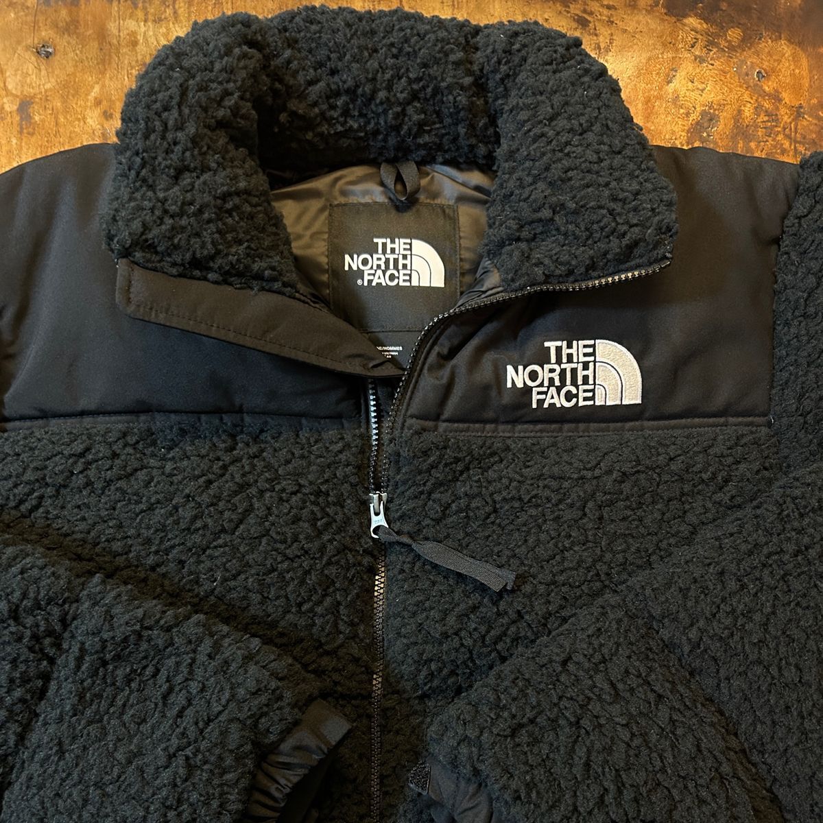 海外限定 THE NORTH FACE MENS HIGH PILE NUPTSE JACKET TNF BLACK