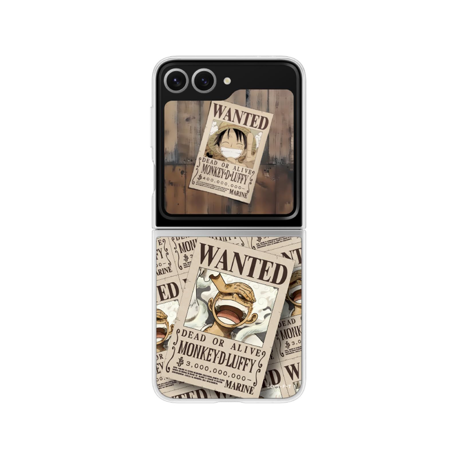 新着商品 for POSTER Galaxy WANTED PIECE Z ONE Flip6|スマホケース|Samsung純正 Case 正規品|GP-FPF741HIZRJ Flipsuit
