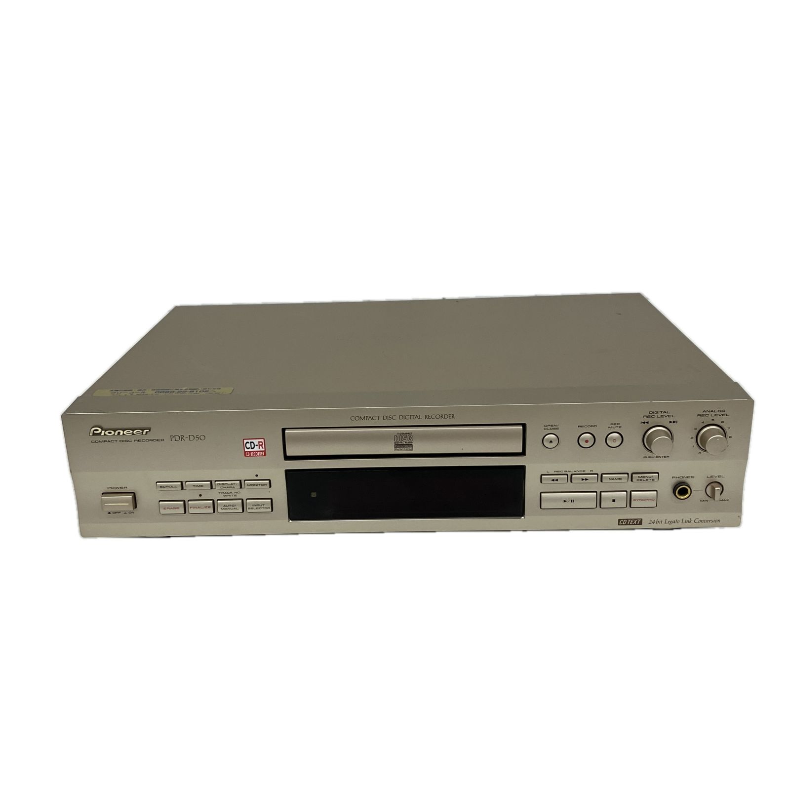 PIONEER PDR-D50 CDレコーダー オーディオ パイオニア 音響機材 S10528759