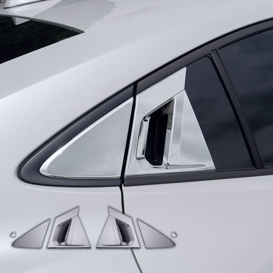 【人気急上昇】 送料無料 プリウス 60系 ドアハンドルプロテクター 6p リア用 ピアノブラック シルバー トヨタ シェアスタイル カスタム パーツ プレゼント