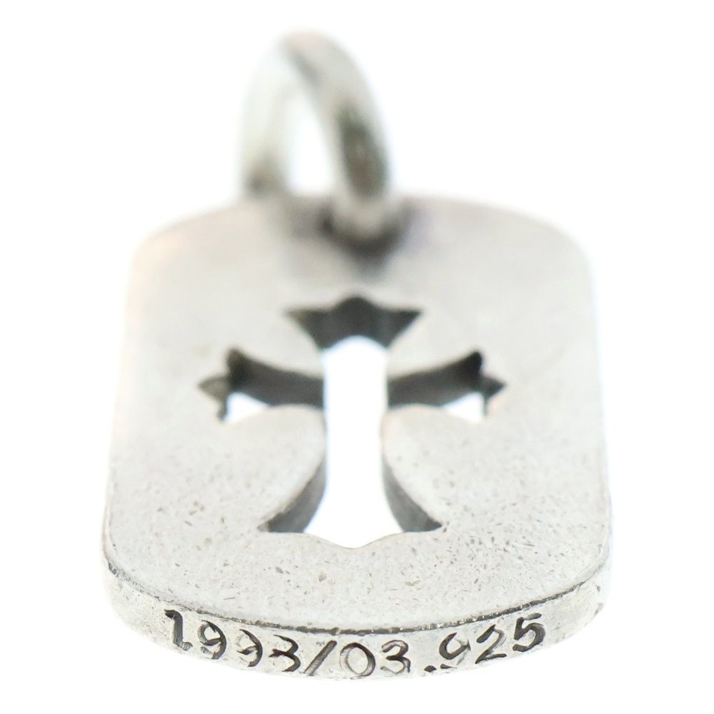 クロムハーツ D/TAG SML CO CRS ドッグタグ スモール CHROME HEARTS クロムハーツ ネックレストップ D TAG SML スモール