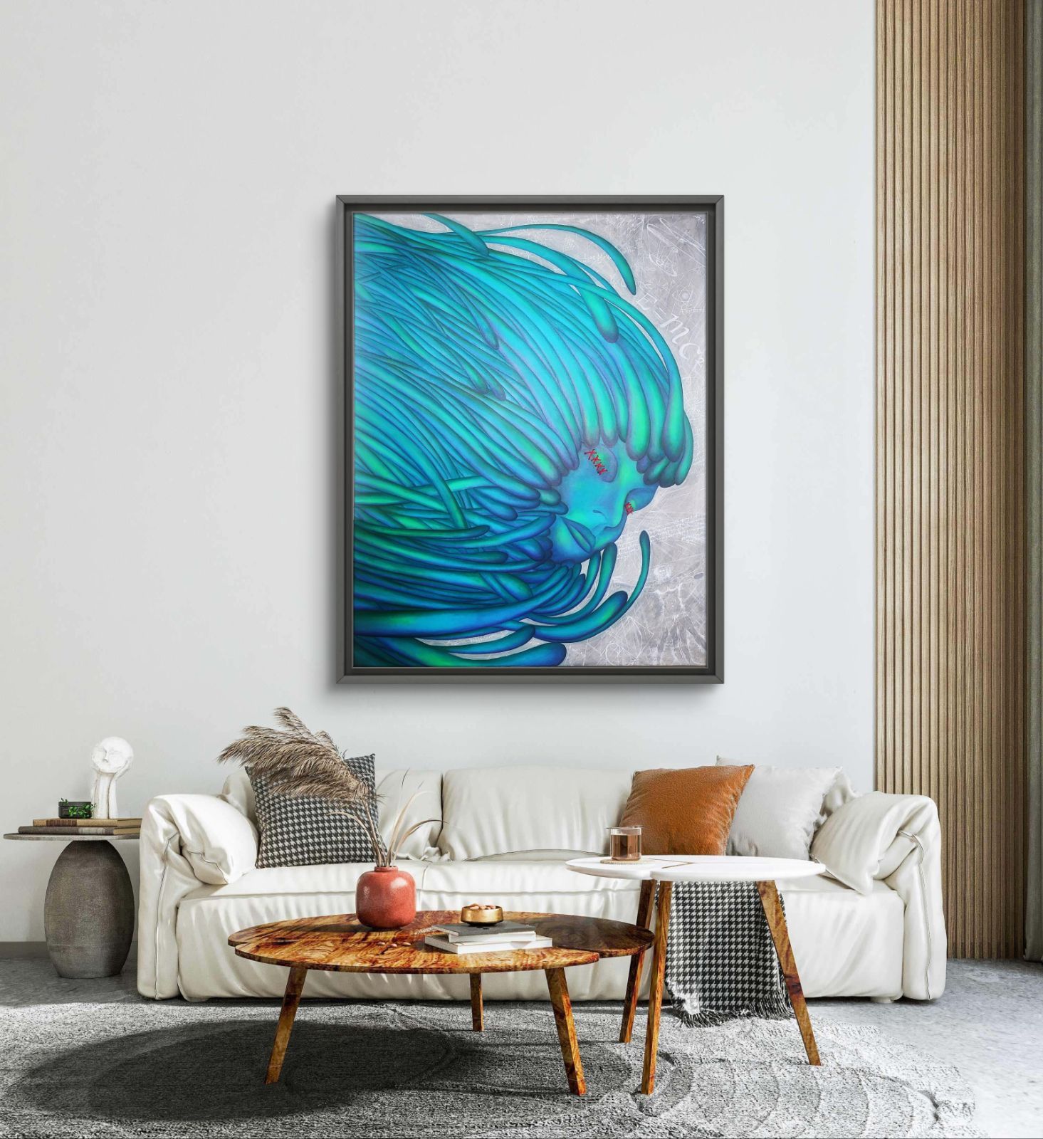 奇天烈Ⅱ - EccentricⅡ / モダン画 117×91㎝ F50 キャンバス 原画のみ