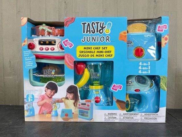 新品箱潰れ Tasty ジュニア ミニシェフ おままごとセット クッキング 