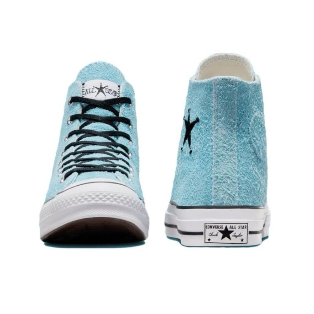 新品未使用 Stussy × Converse Chuck 70 Hi Sky Blue コンバース  