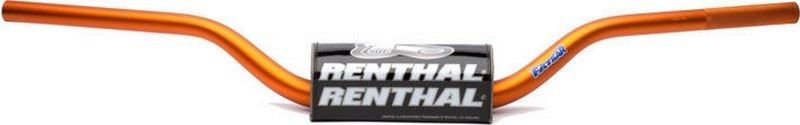 RENTHAL ファットバー 28 6mm クロスバーなし Orange/ Black KTM SX 85 13-15 | 831-01-OR