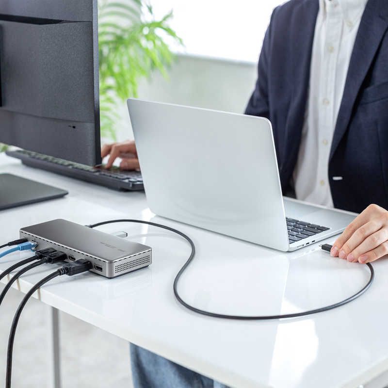 DisplayPort×4K×3画面出力対応 USB-CVDK20