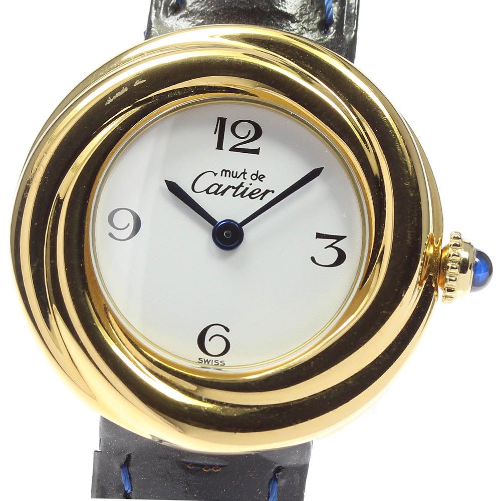 カルティエ CARTIER W1010844 マスト トリニティ クォーツ レディース